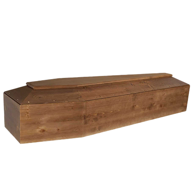 Iwwergréisst Krematioun Holz Sarg