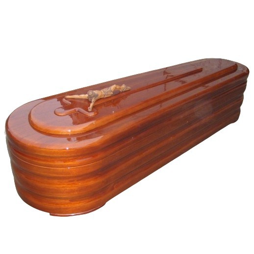 Spanish Style Oversize Pine Wood Coffin best